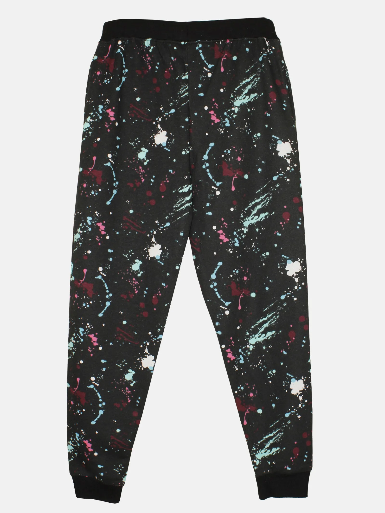Boys Printed Fleece Track Pant