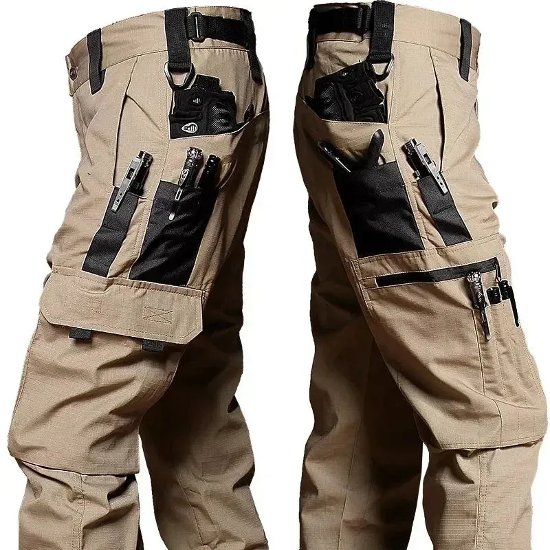 Camo Tactical Pants Men Autumn Breathable Quick Dry Training