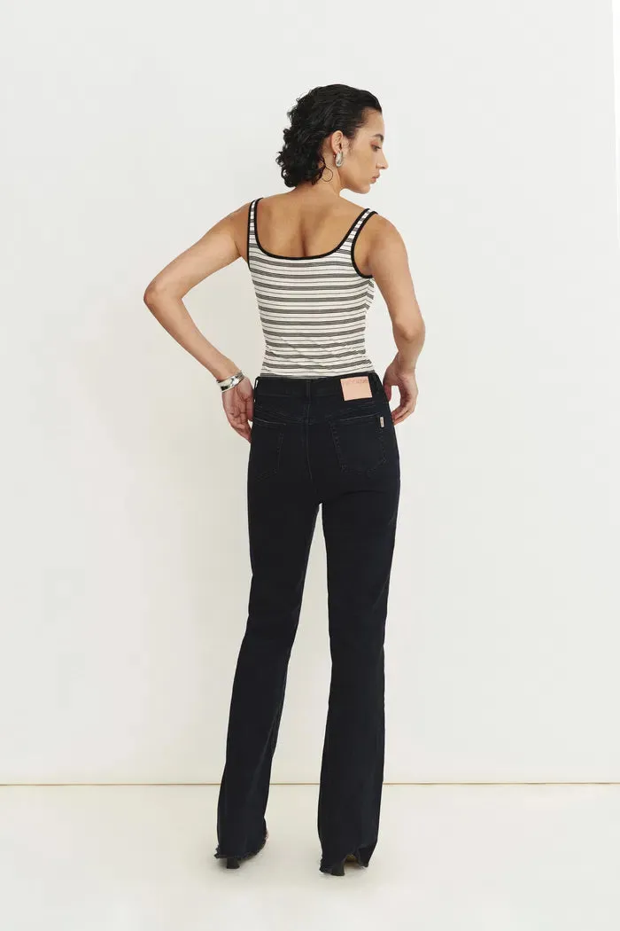 Cathy Turkish Bell Bottom Jeans in Stretch Turkish Denim