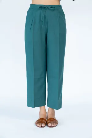 Cotton Parallel - Jade Green