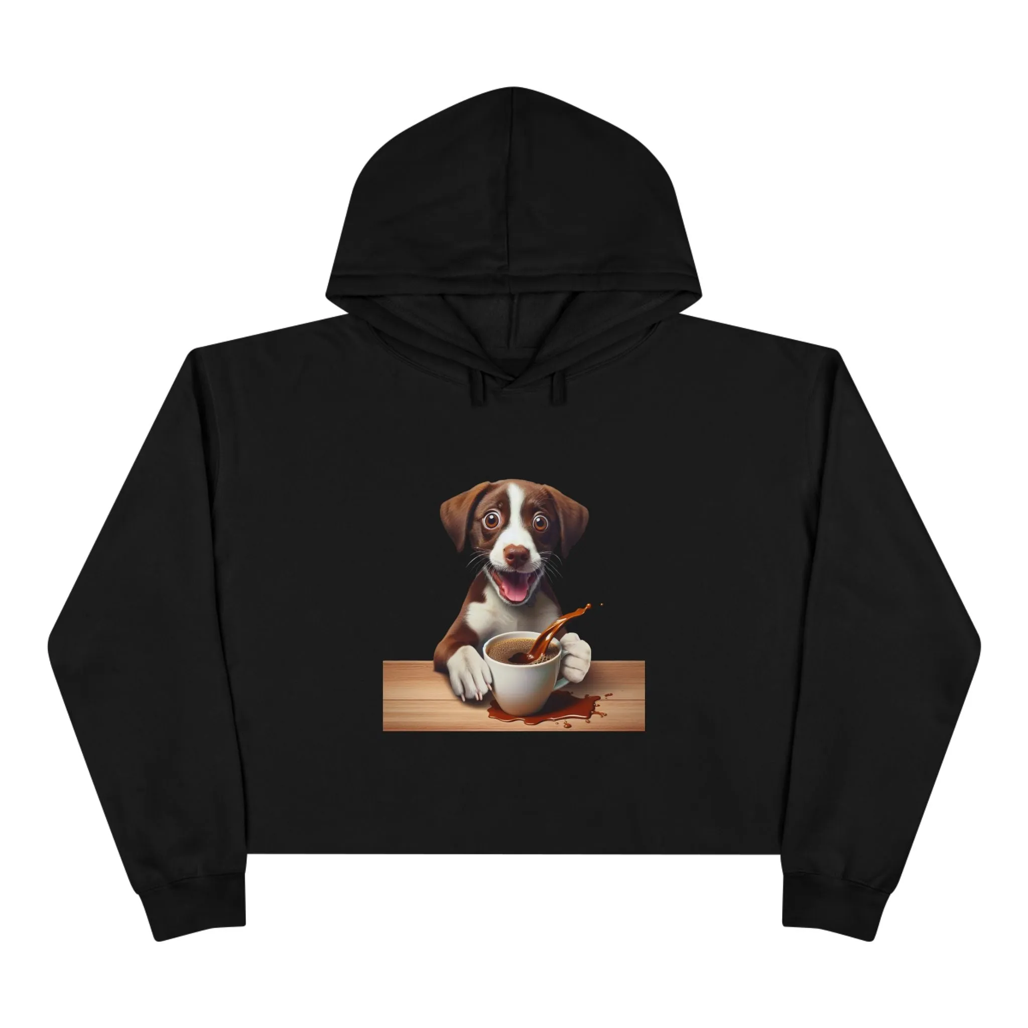 Crop Hoodie - Dog Lovers
