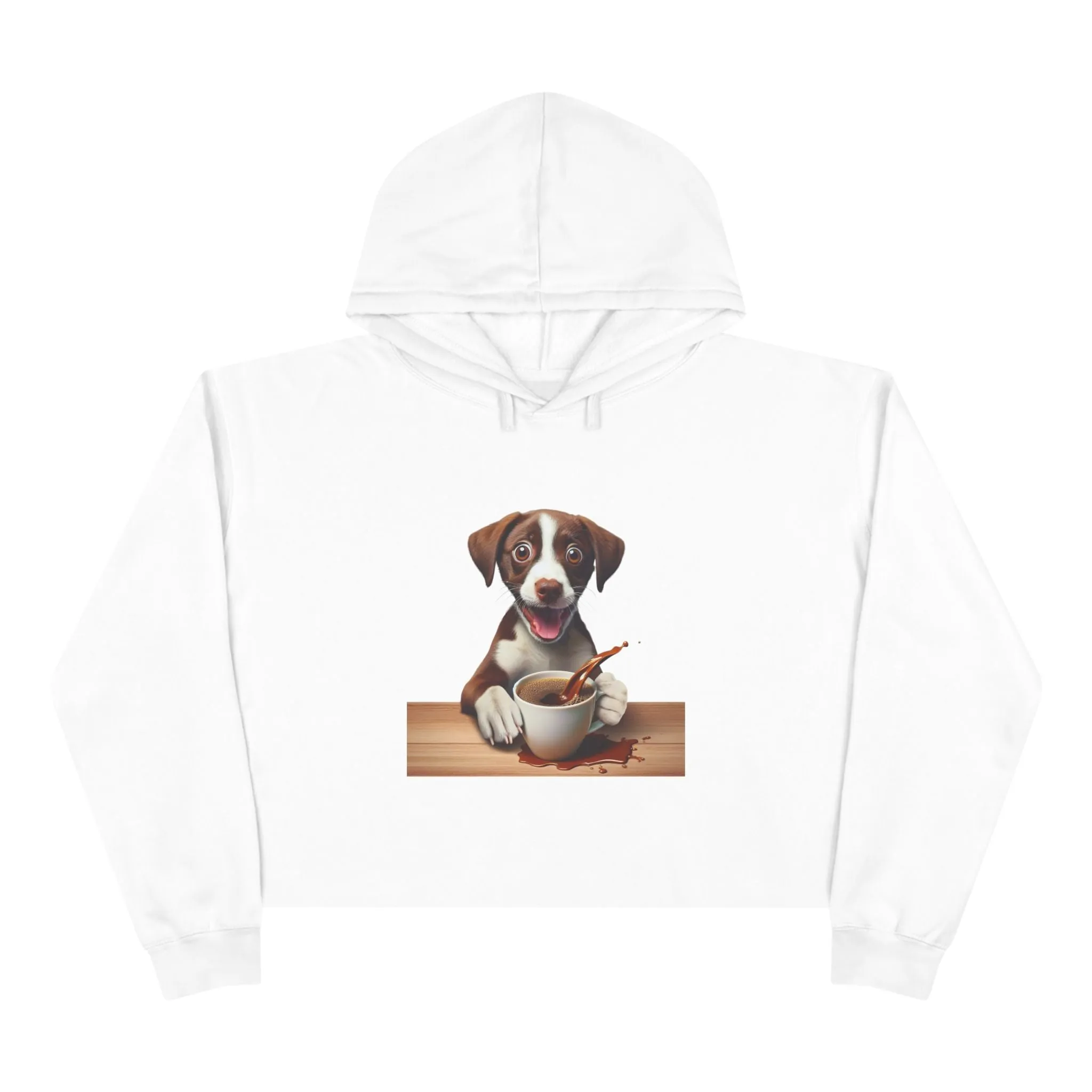 Crop Hoodie - Dog Lovers