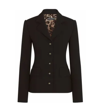 Dolce & Gabbana single-breasted wool blazer