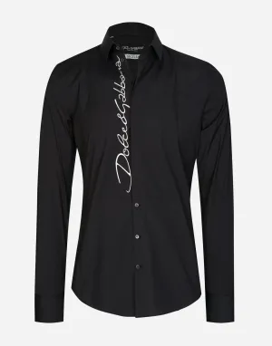 Embroidered Logo Shirt