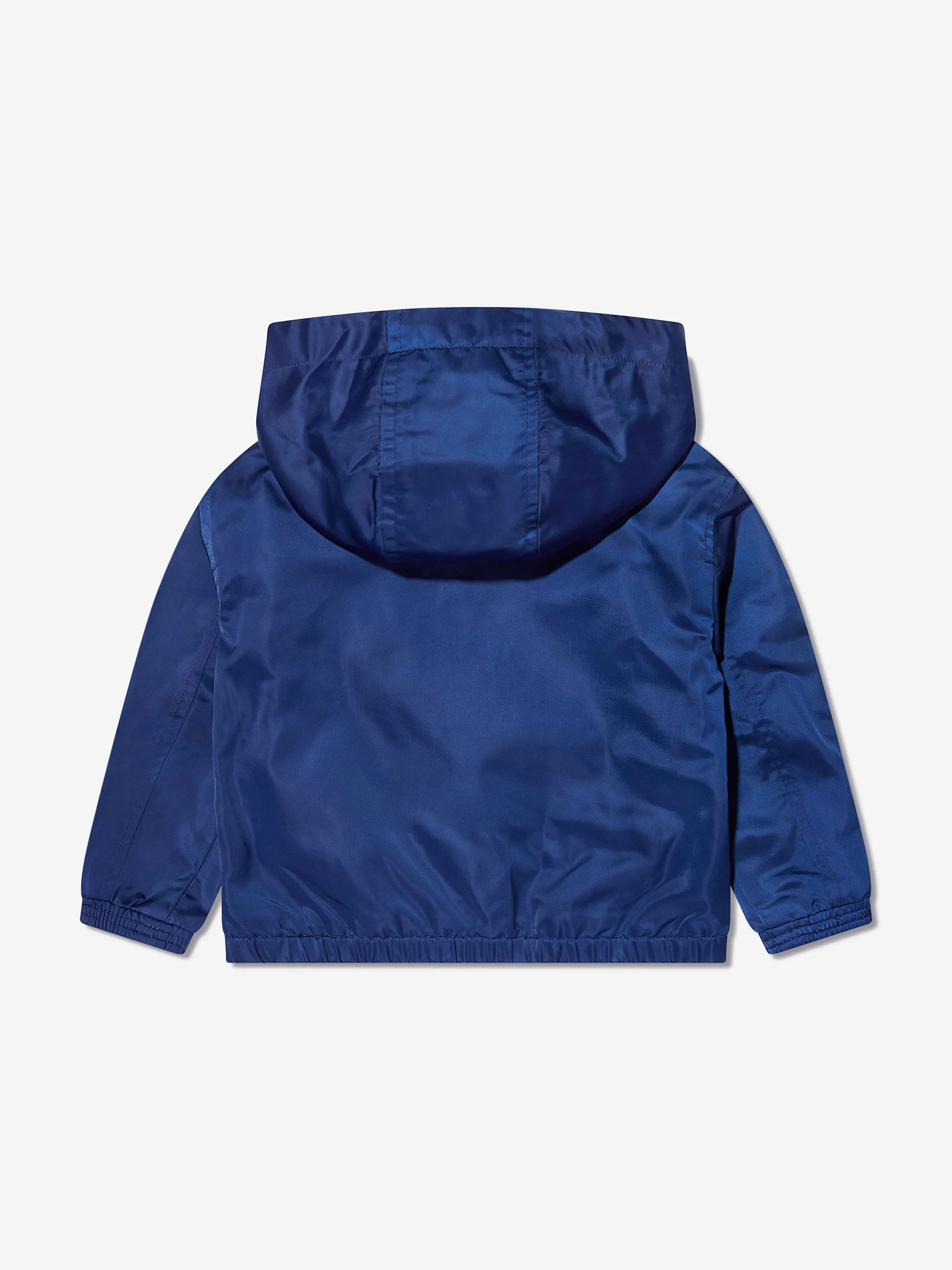 Emporio Armani Baby Boys Zip Up Windbreaker In Blue