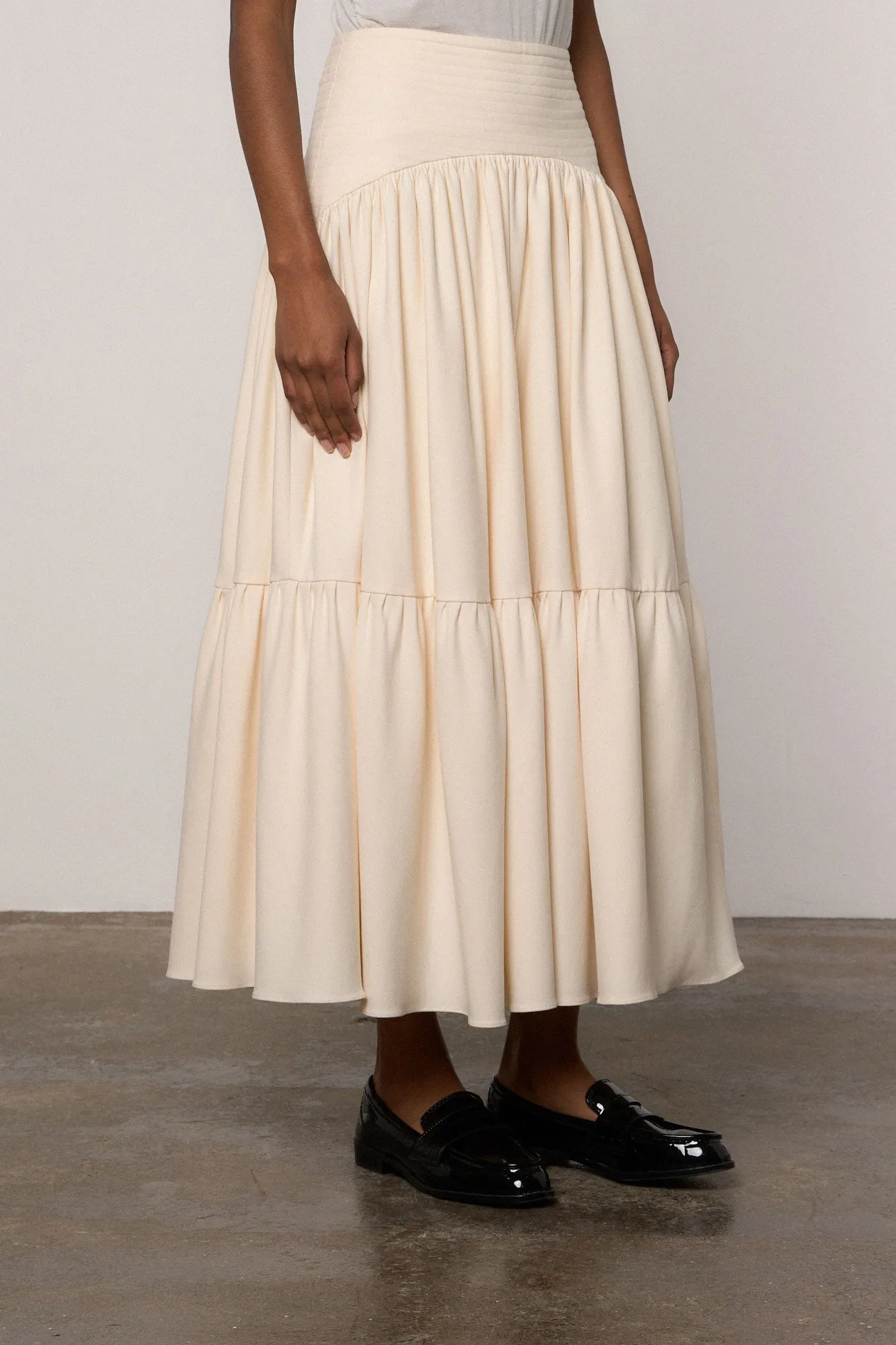 Farah Skirt in Cream