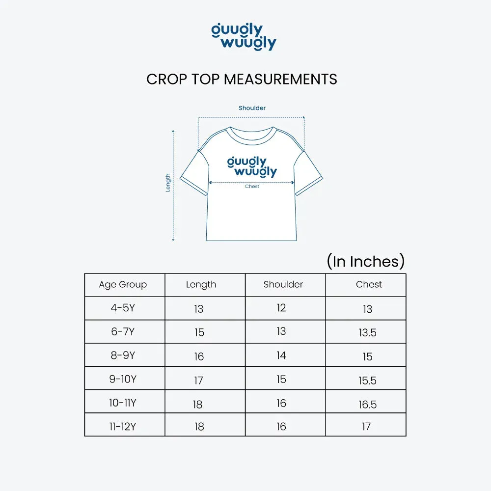Girls Halloween Wohoo Crop Top