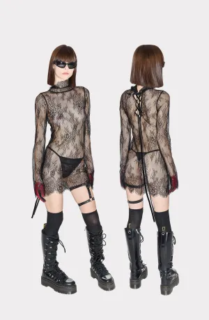 GLENDA DRESS BLACK