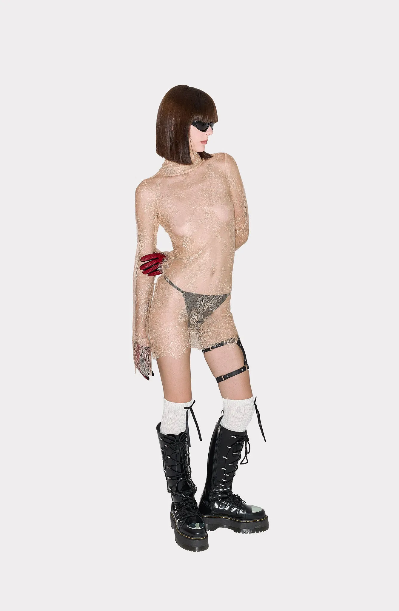 GLENDA DRESS NUDE