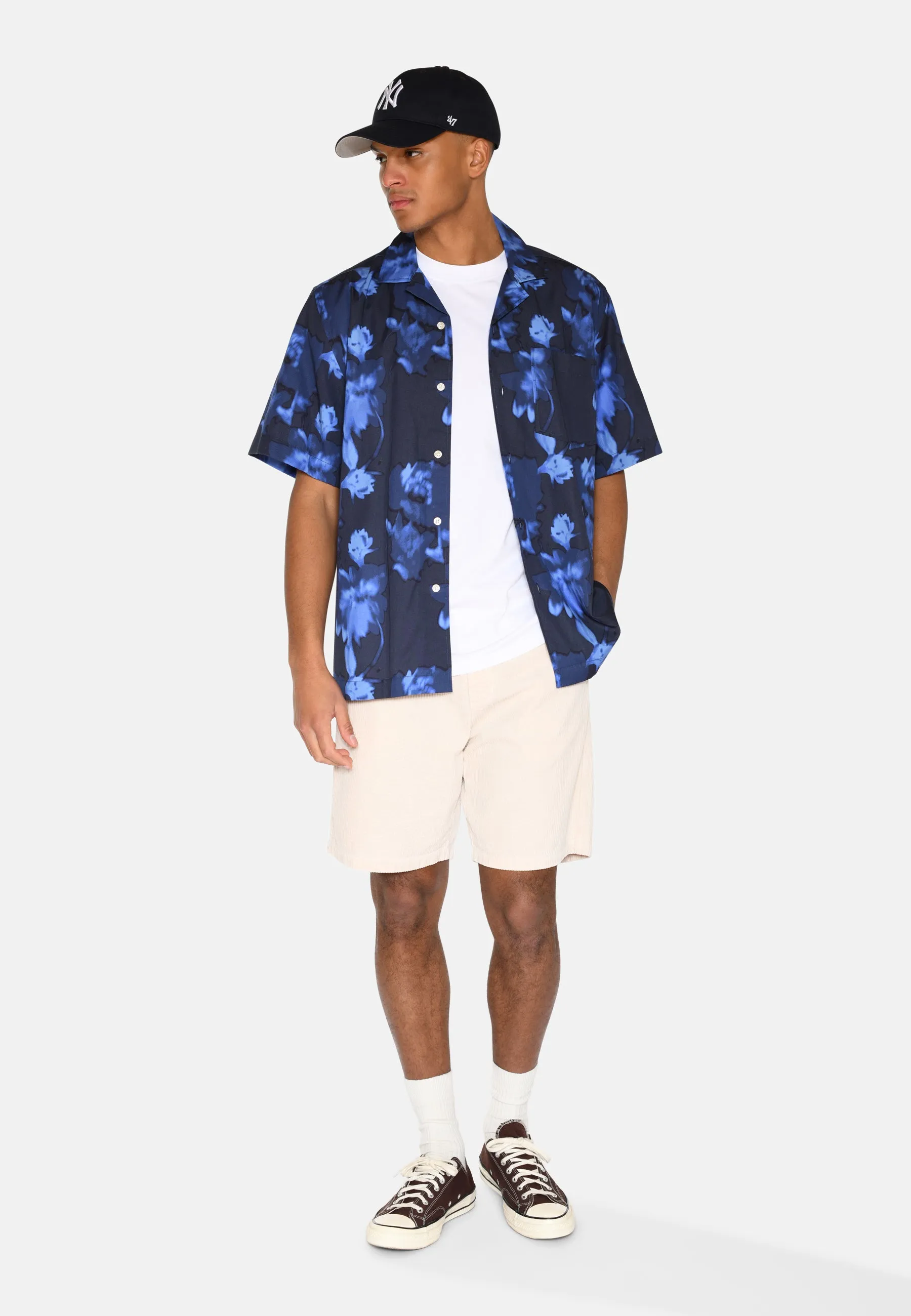 Hayden short sleeved shirt 4138 - Sky Captain