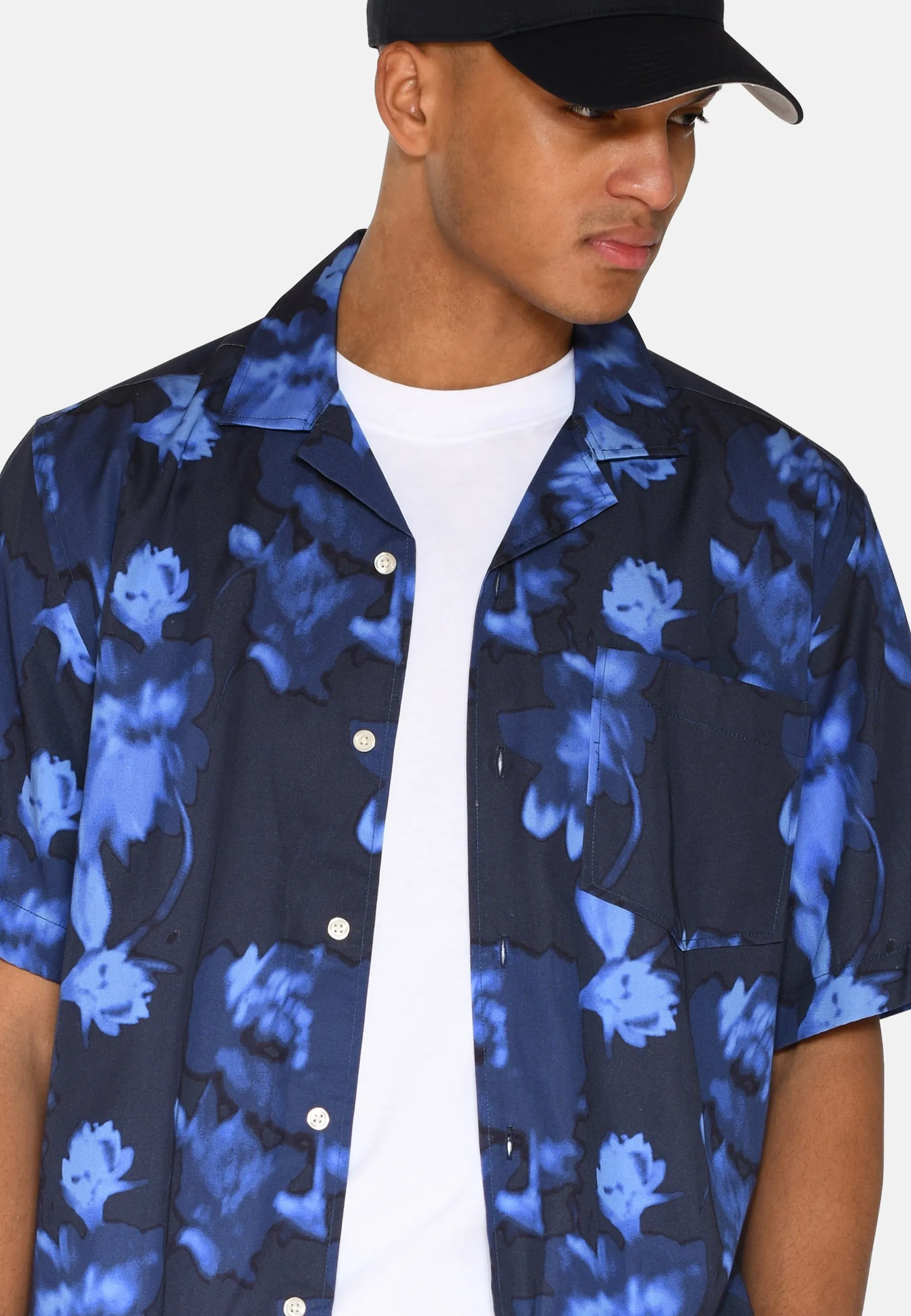Hayden short sleeved shirt 4138 - Sky Captain