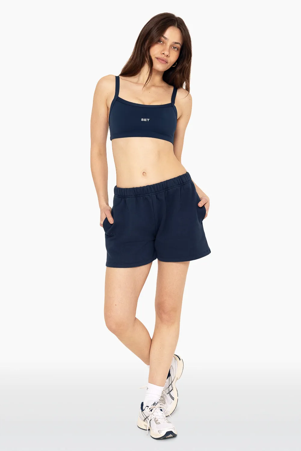 HEAVYWEIGHT SWEATS SWEAT SHORTS - OXFORD