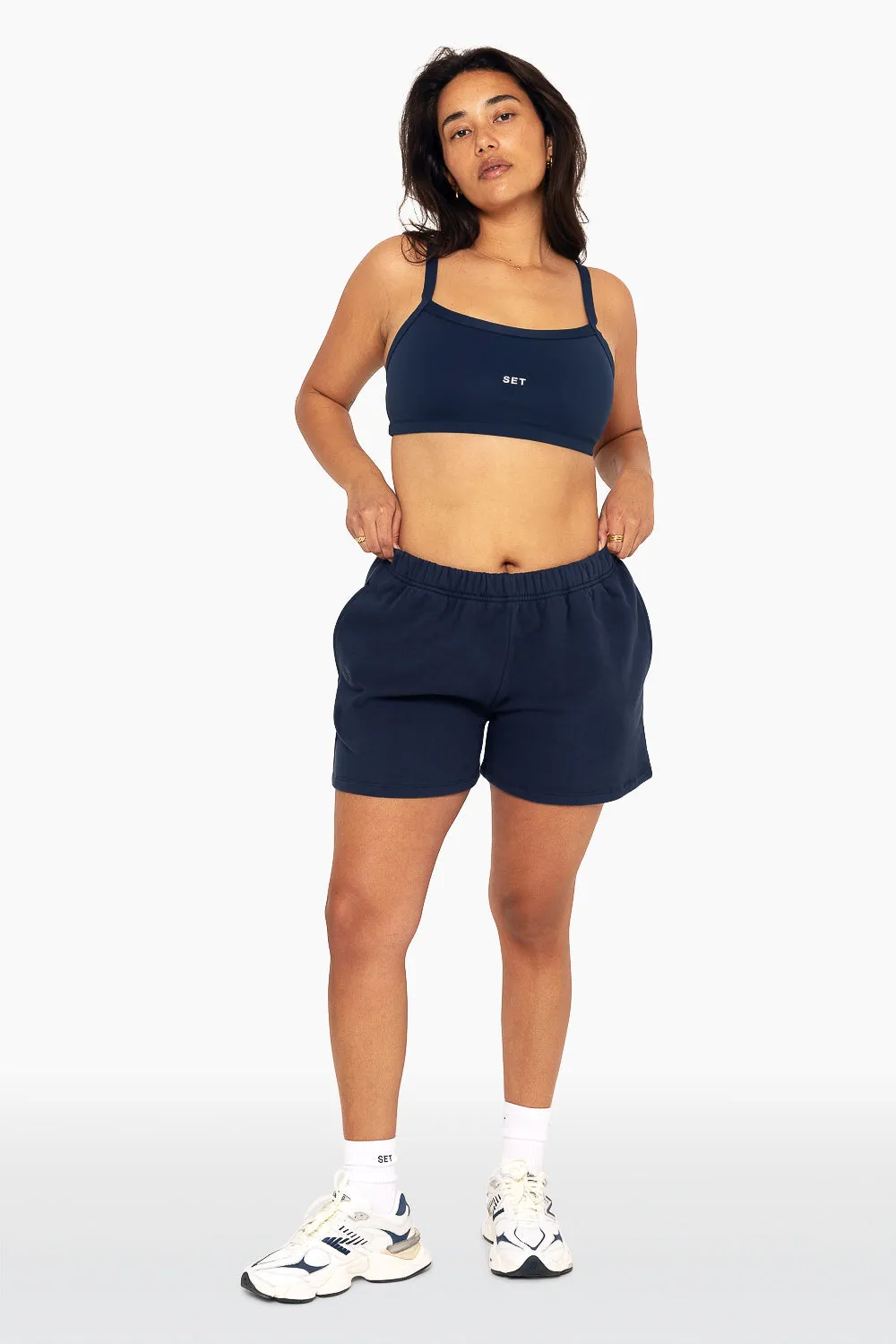 HEAVYWEIGHT SWEATS SWEAT SHORTS - OXFORD