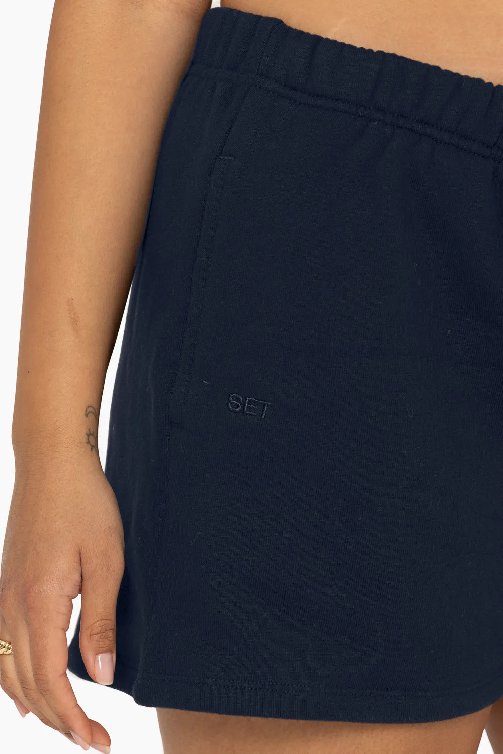 HEAVYWEIGHT SWEATS SWEAT SHORTS - OXFORD