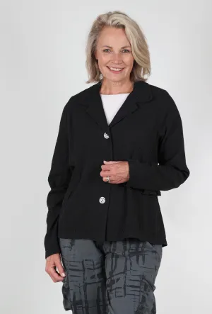 Honeycomb Blazer, Black
