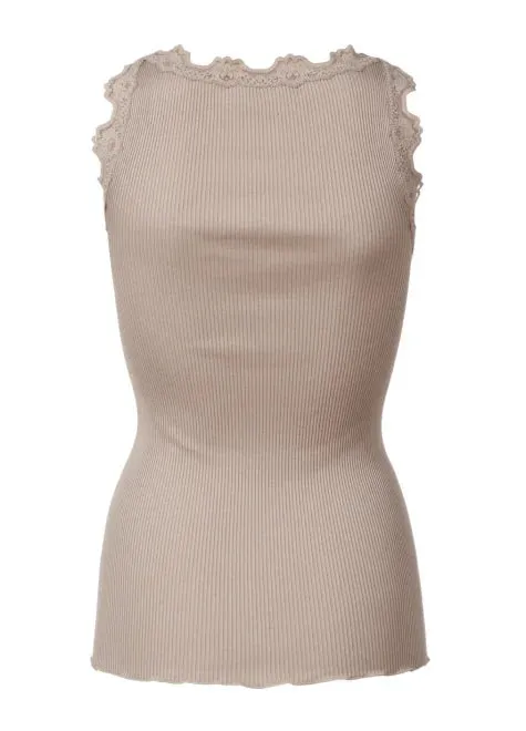 Iconic Silk Vintage Powder Top