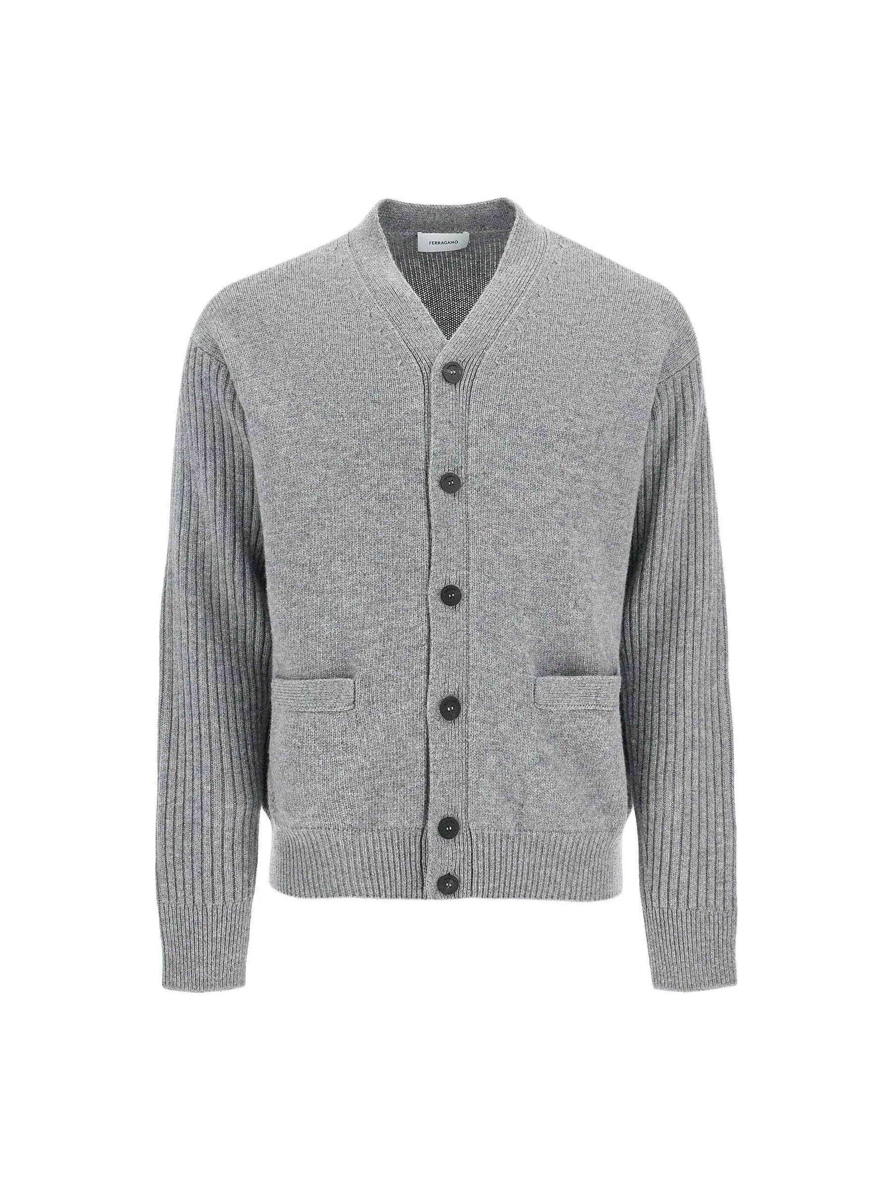 Knit Button Wool Sweater
