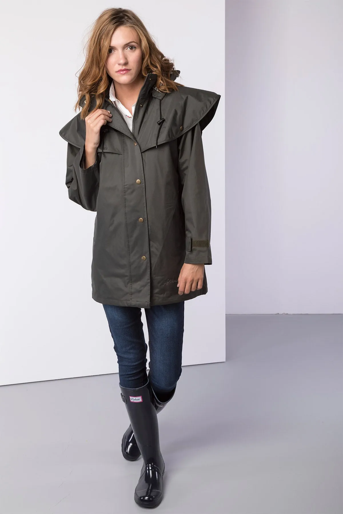 Ladies 3/4 Length Riding Coat - Derwent II