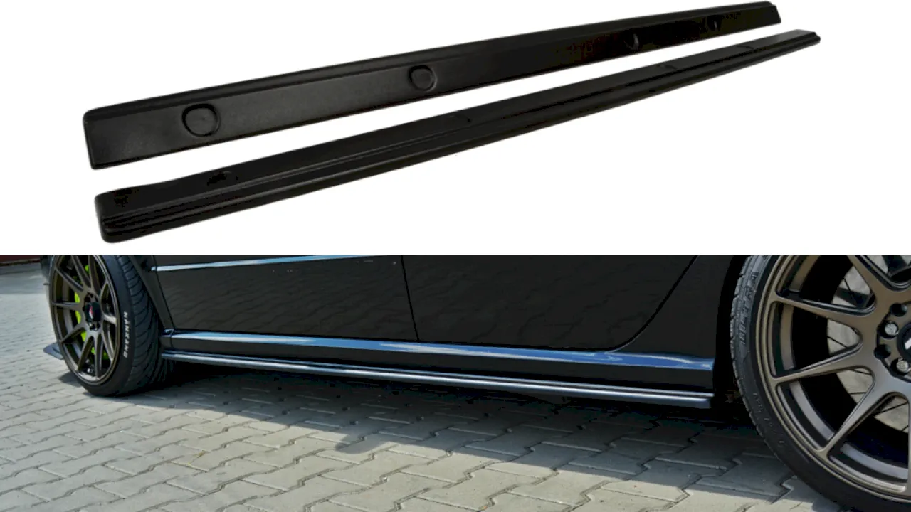 Maxton Design - SIDE SKIRTS DIFFUSERS SKODA FABIA I RS