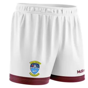 Mc Keever Westmeath GAA Home Shorts - Youth - White/Maroon