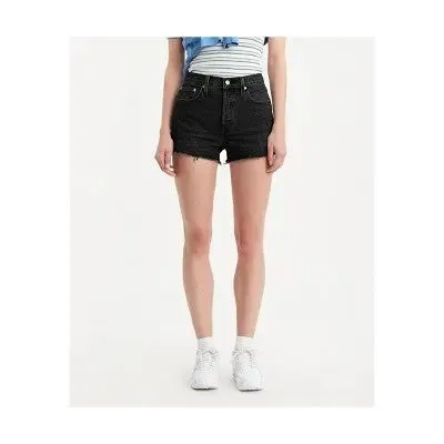 New - Levi's 501 Original Women's High-Rise Distressed Jean Denim Shorts