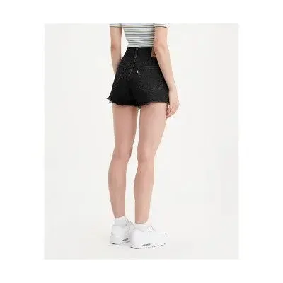 New - Levi's 501 Original Women's High-Rise Distressed Jean Denim Shorts