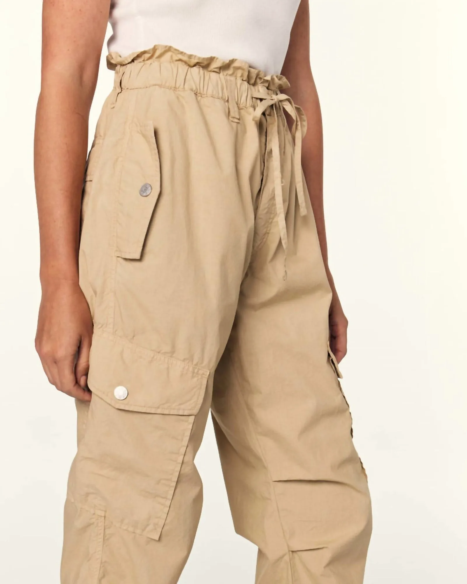 Parachute Pant In Oatmilk | Oatmilk
