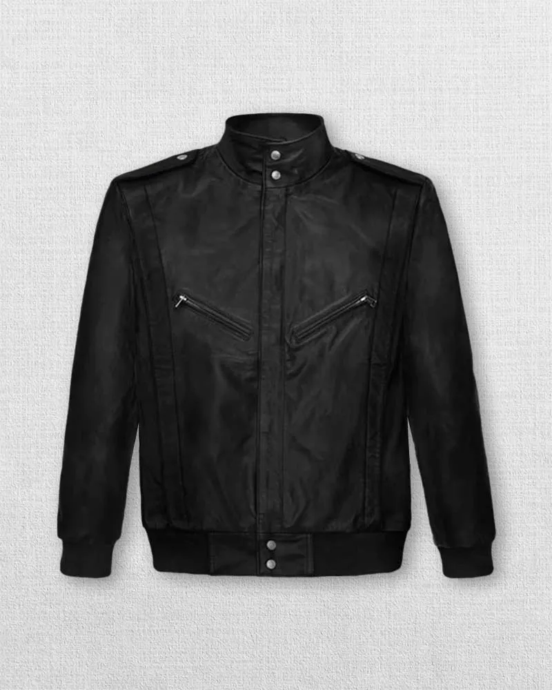 PAUL RUDD THE SHRINK NEXT DOOR LEATHER JACKET