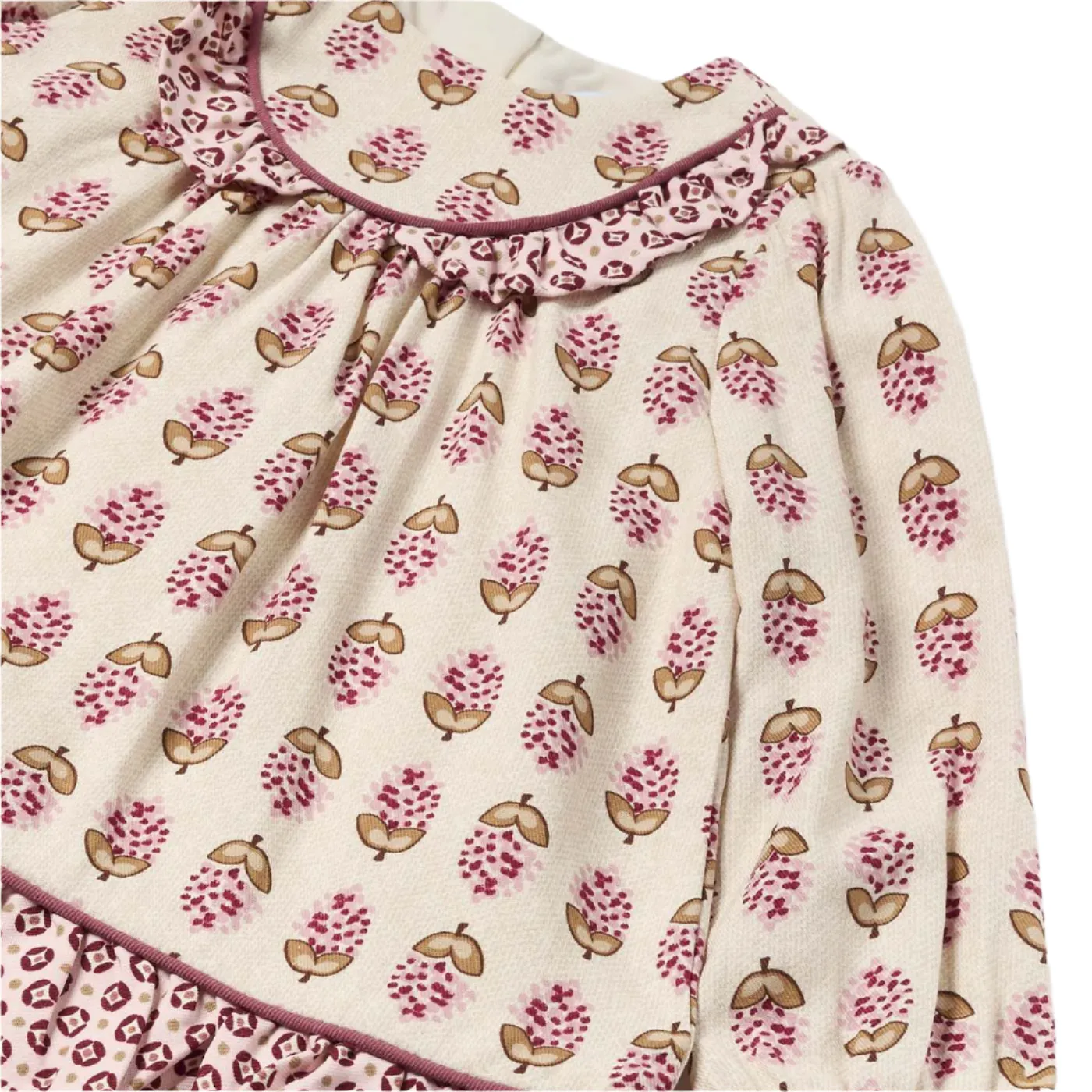 Rose Petal Printed Dress