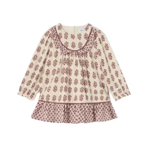 Rose Petal Printed Dress