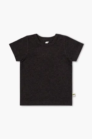 Short Sleeve Crewneck Tee_Black