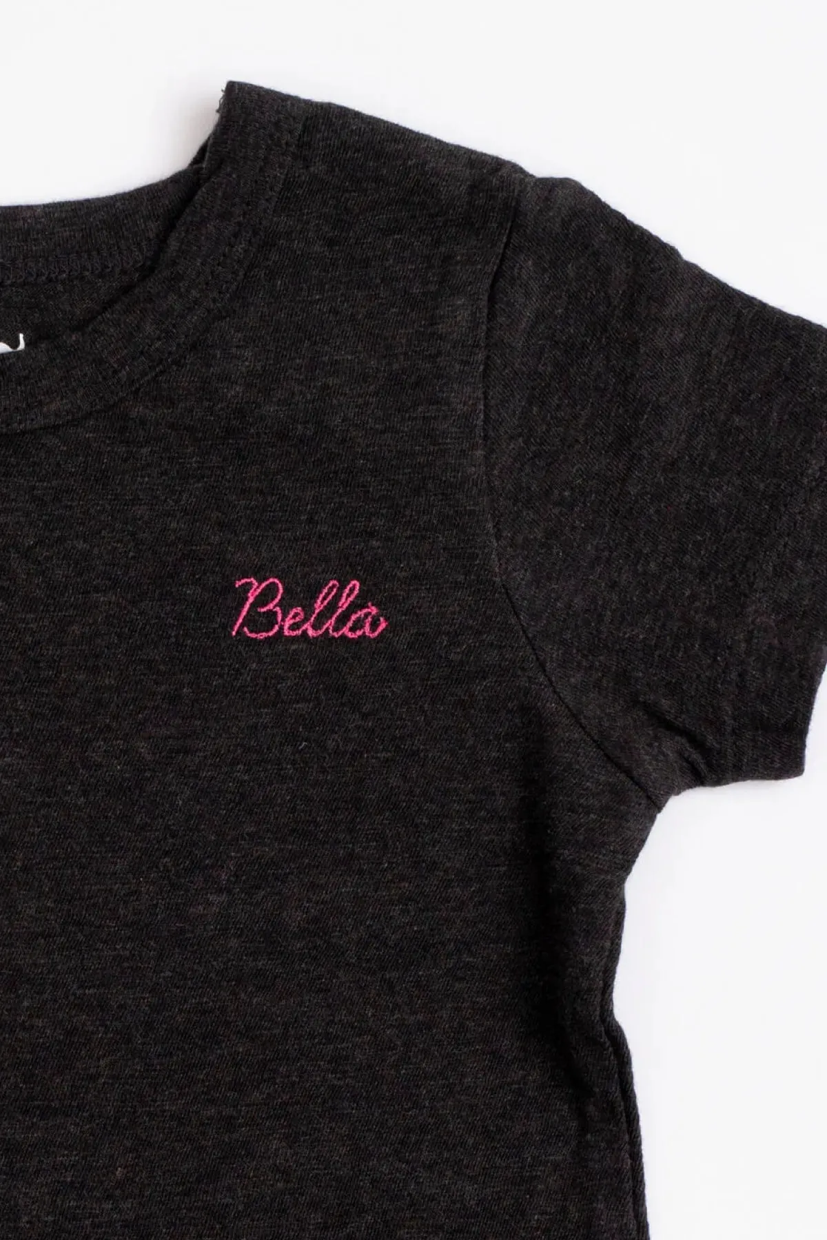 Short Sleeve Crewneck Tee_Black