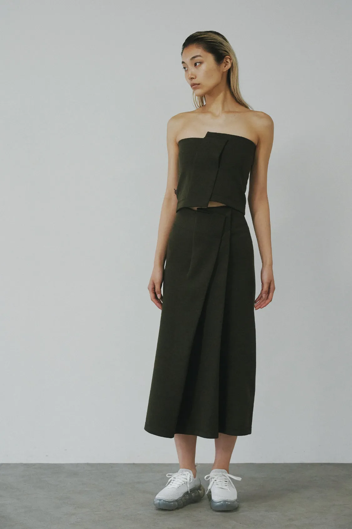 SIRI SKIRT MIDI / zero waste fashion