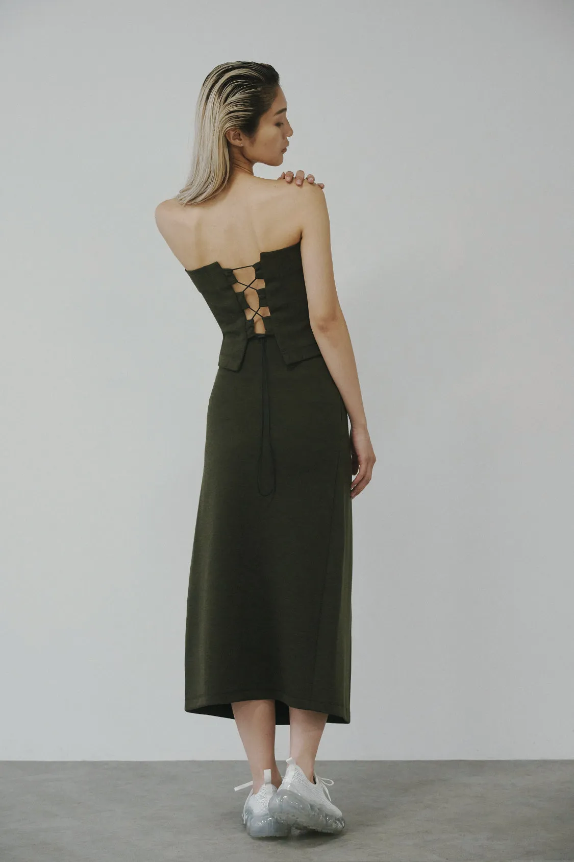 SIRI SKIRT MIDI / zero waste fashion