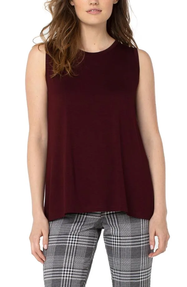 Sleeveless Scoop Neck