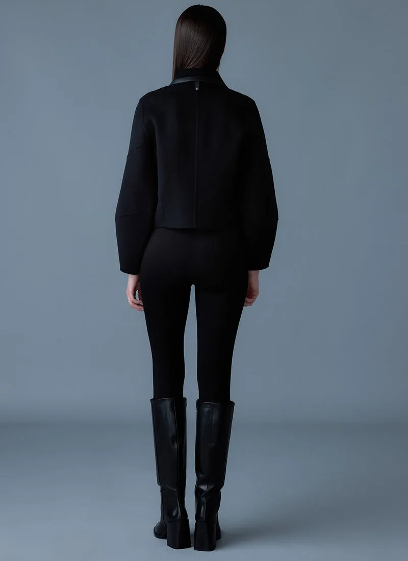 Solana Double-Face Wool Balloon Sleeve Jacket