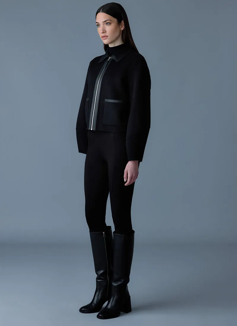 Solana Double-Face Wool Balloon Sleeve Jacket