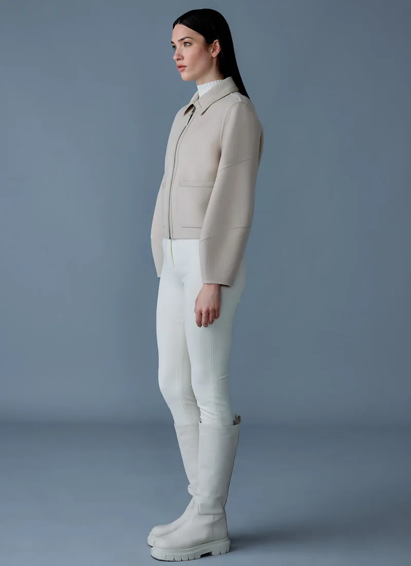 Solana Double-Face Wool Balloon Sleeve Jacket