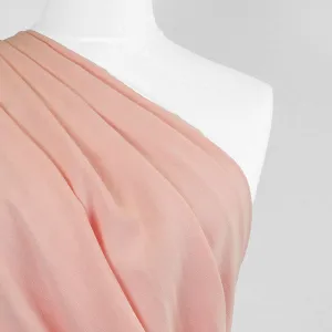 Spa - Peach, Viscose and Linen Woven Fabric Sample