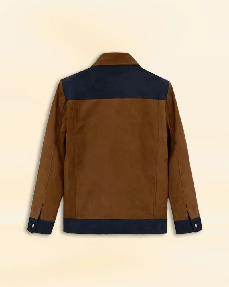 Stylish Brown Leather Jacket Worn By Cristiano Ronaldo | Cristiano Ronaldo Stylish Brown Leather Jacket