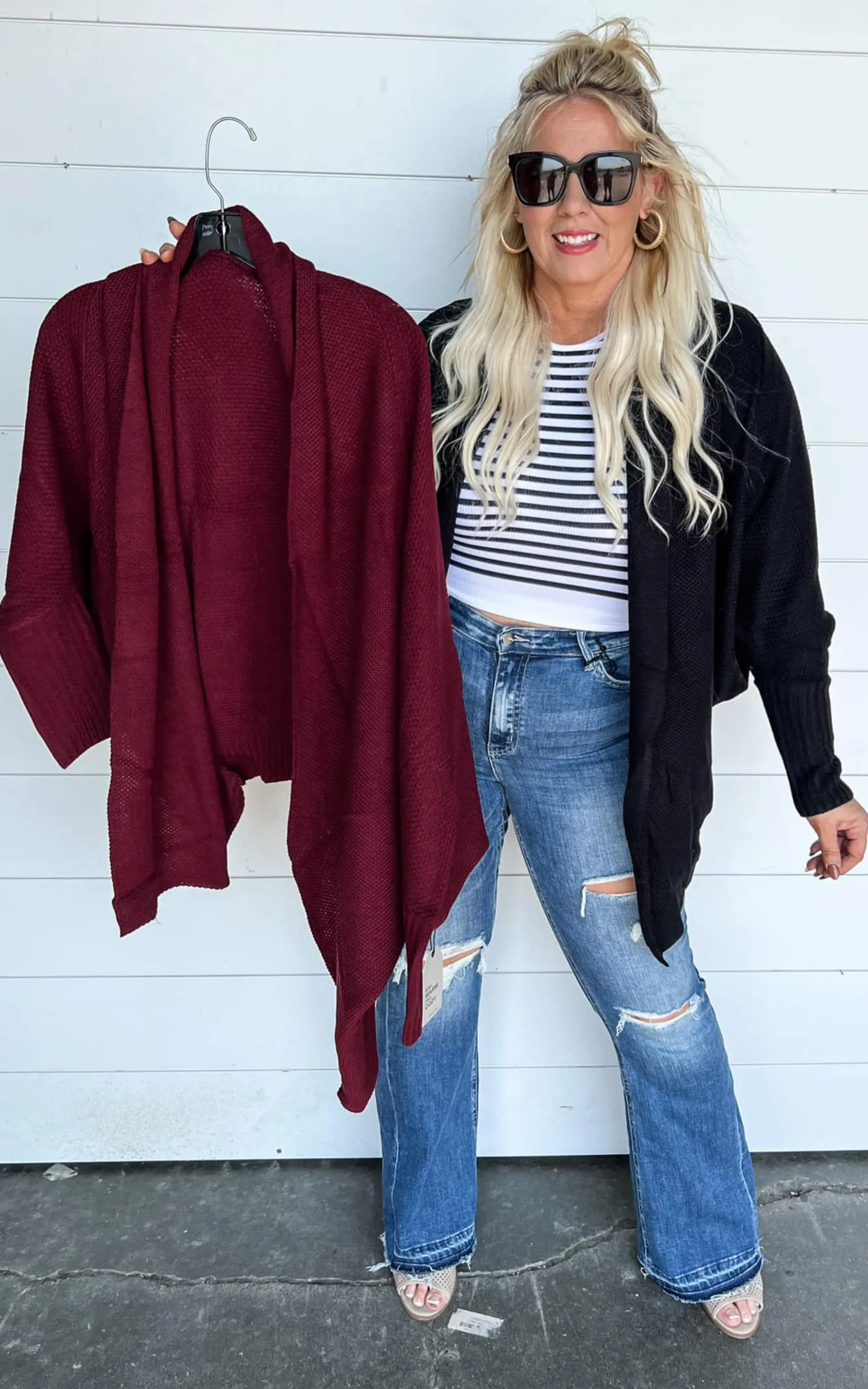 Surrounded by Fall Shawl Cardigan - Final Sale**