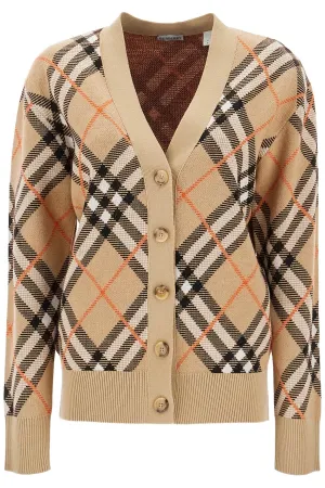 Tartan Oversized Cardigan