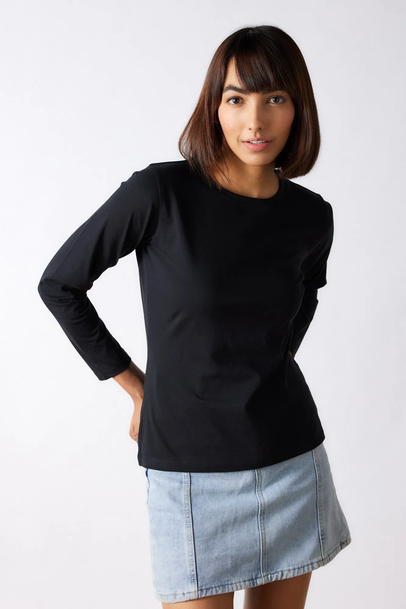 The Pima Crew | Long Sleeve