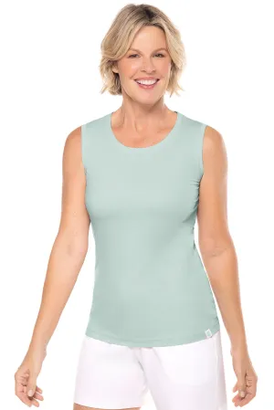 Women's Morada Everyday Basic Tank | Misty Aqua
