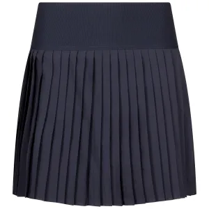 Womens Pleated Performance Skirt Navy - 2025